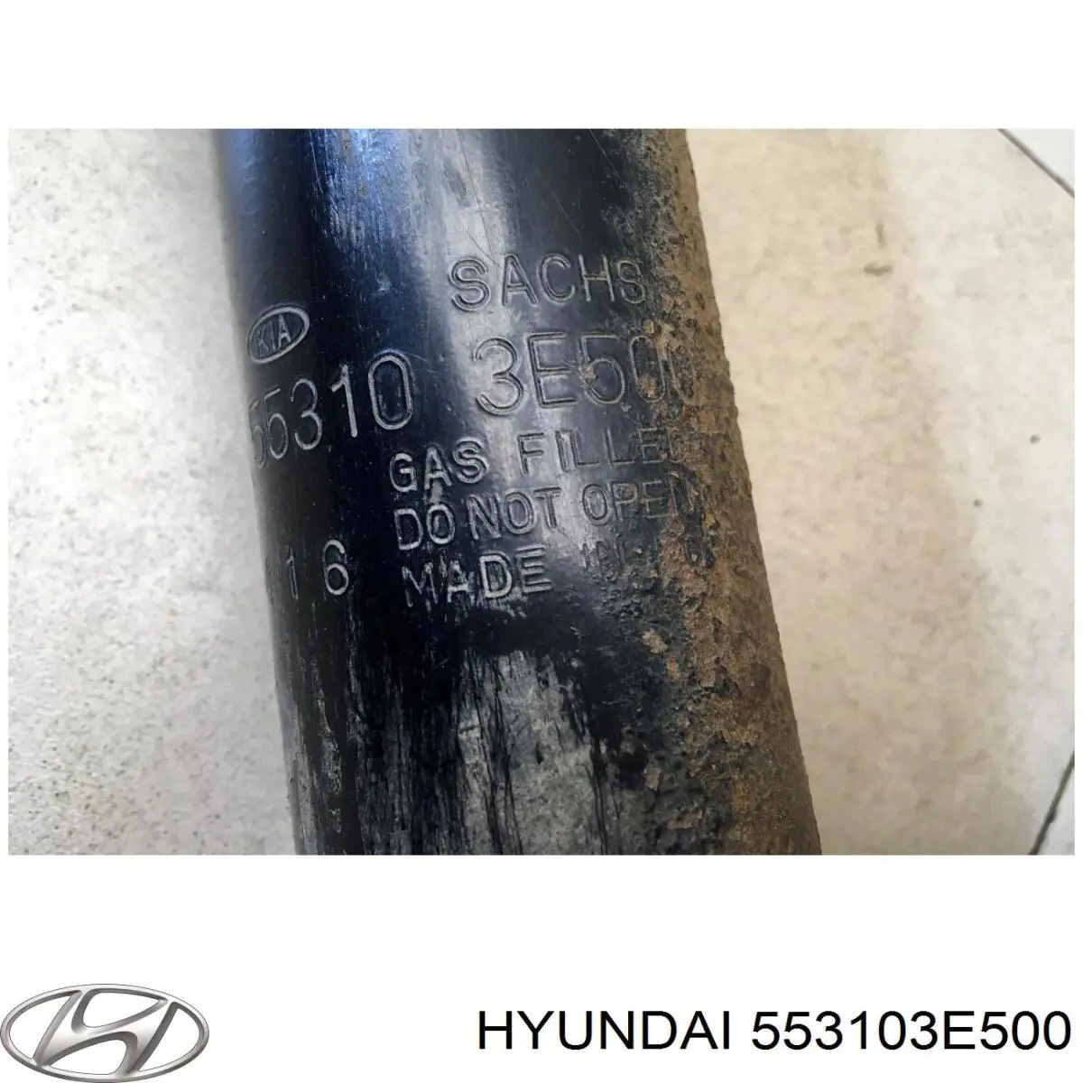 Amortiguadores traseros Hyundai/Kia 553103E500
