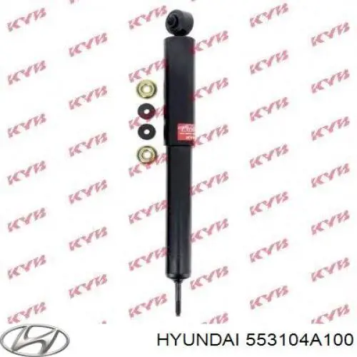 Amortiguador trasero Hyundai/Kia 553104A100 precio, desde 40,64 EUR