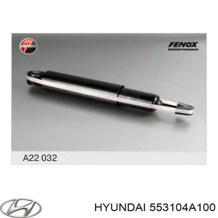Comprar 553104A100 Hyundai/Kia Amortiguador trasero
