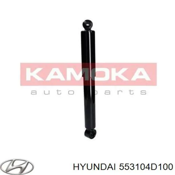 553104D100 Hyundai/Kia amortiguador trasero