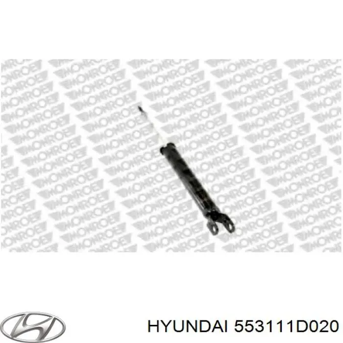 Amortiguador trasero 553111D020 Hyundai/Kia