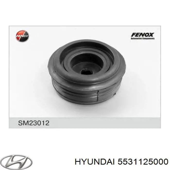 5531125000 Hyundai/Kia soporte amortiguador trasero