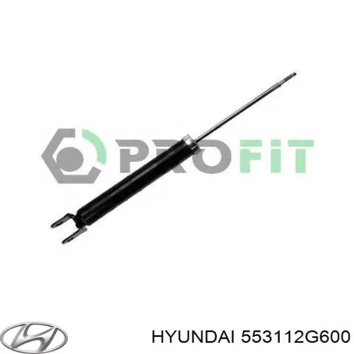 Amortiguador trasero Hyundai/Kia 553112G600 precio, desde 33,89 EUR