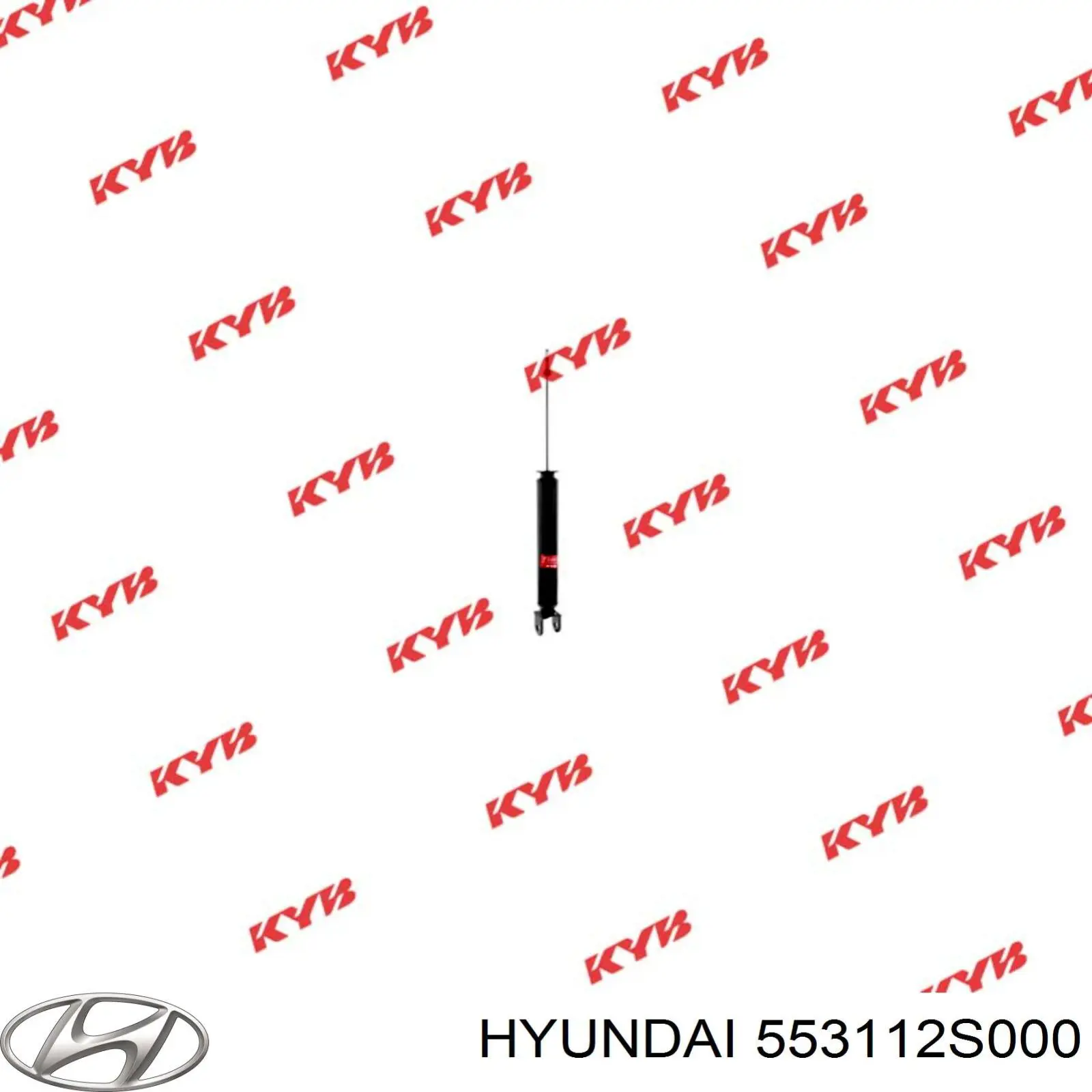 Amortiguador trasero Hyundai/Kia 553112S000 precio, desde 51,38 EUR