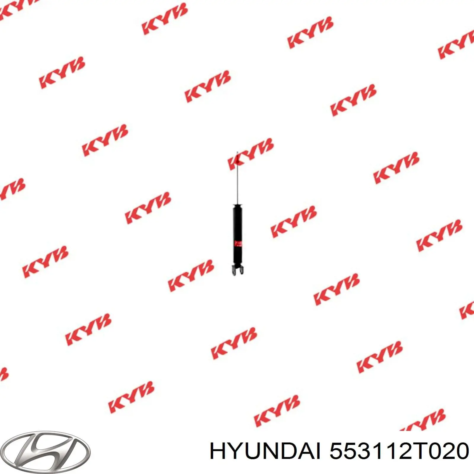 553112T020 Hyundai/Kia amortiguador trasero