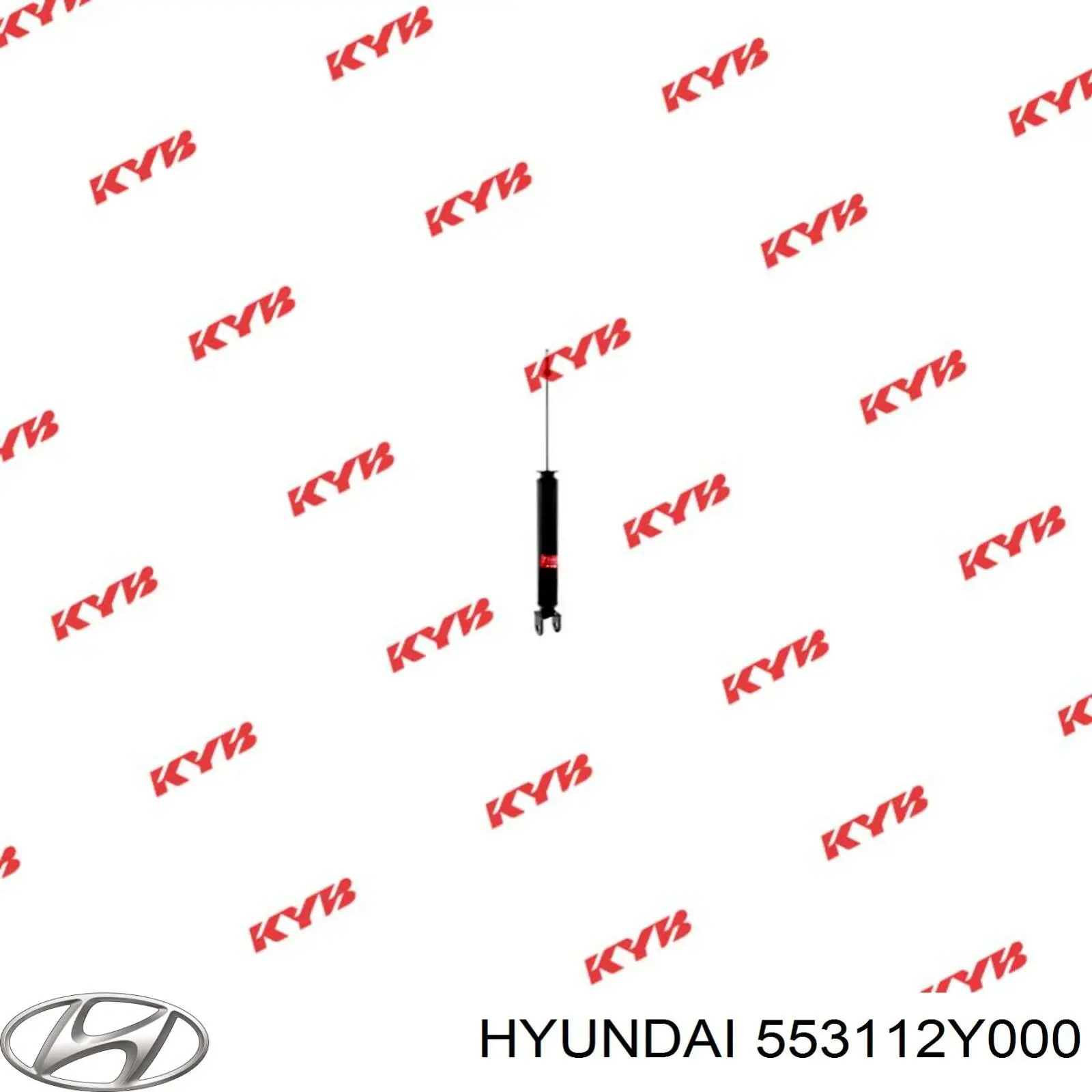 Amortiguador trasero 553002Z800 Hyundai/Kia