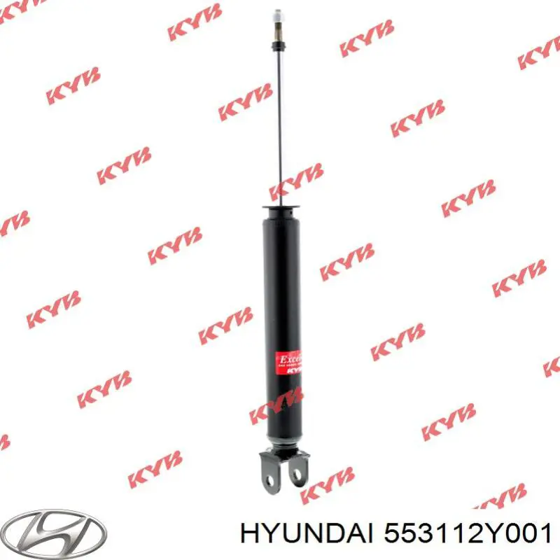 553112Y001 Hyundai/Kia amortiguador trasero