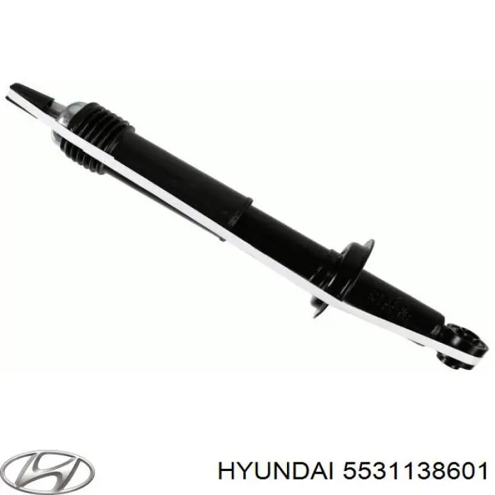 Amortiguador trasero 5531138601 Hyundai/Kia