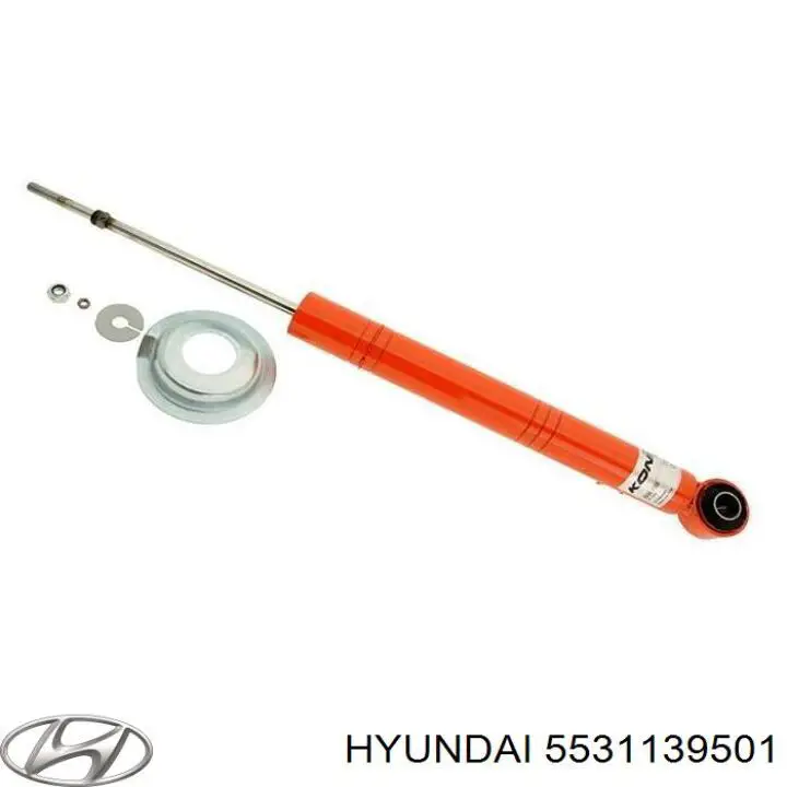 5531139501 Hyundai/Kia amortiguador trasero