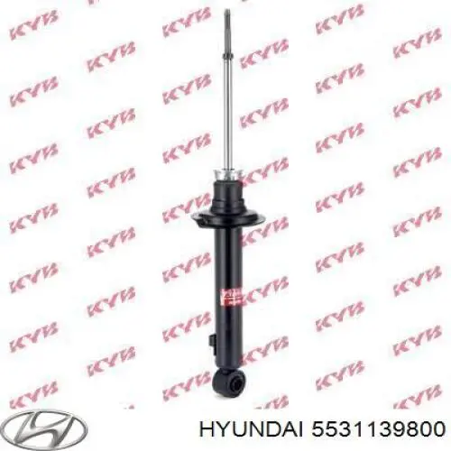 Amortiguador trasero Mando EX5531139801 precio, desde 42,86 EUR