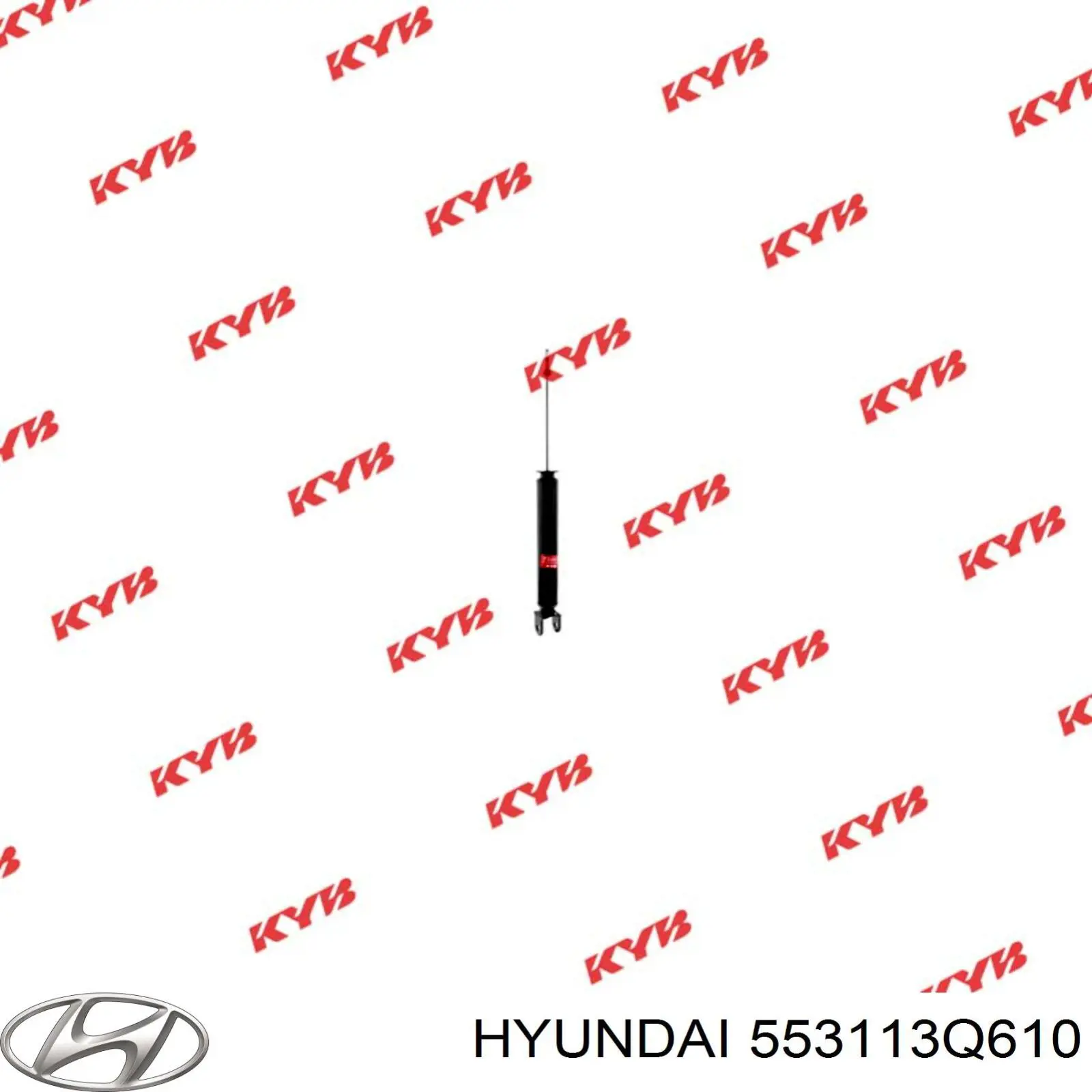 Amortiguador trasero Hyundai/Kia 553113Q610 precio, desde 37,91 EUR