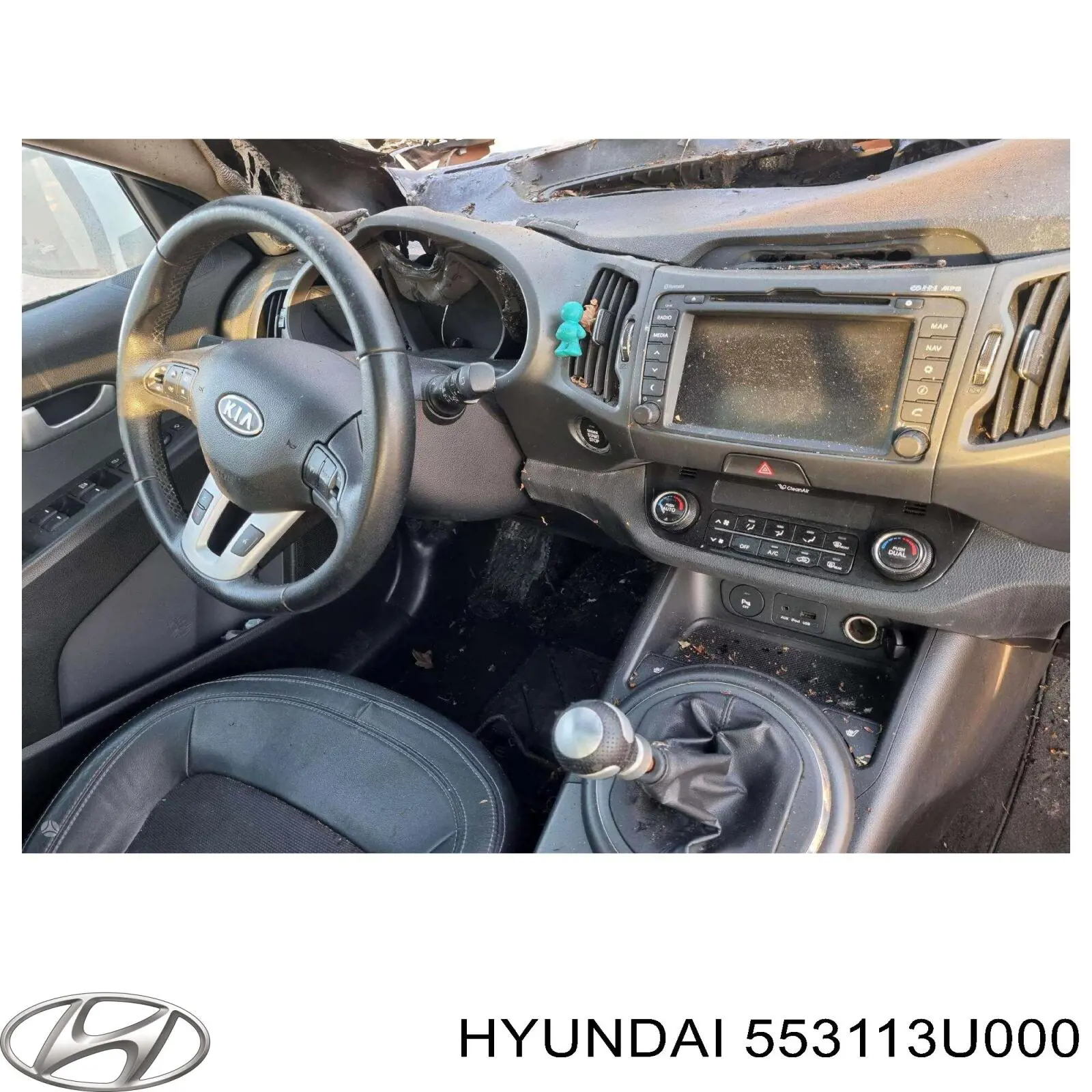 553113U000 Hyundai/Kia Amortiguadores posteriores