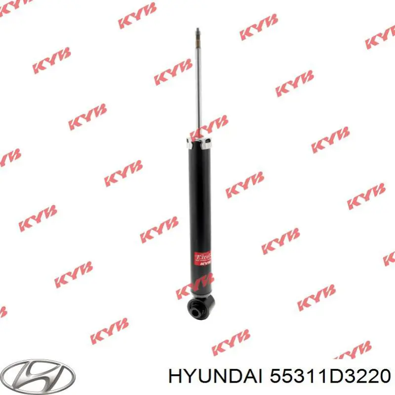 55311D3220 Hyundai/Kia amortiguador trasero