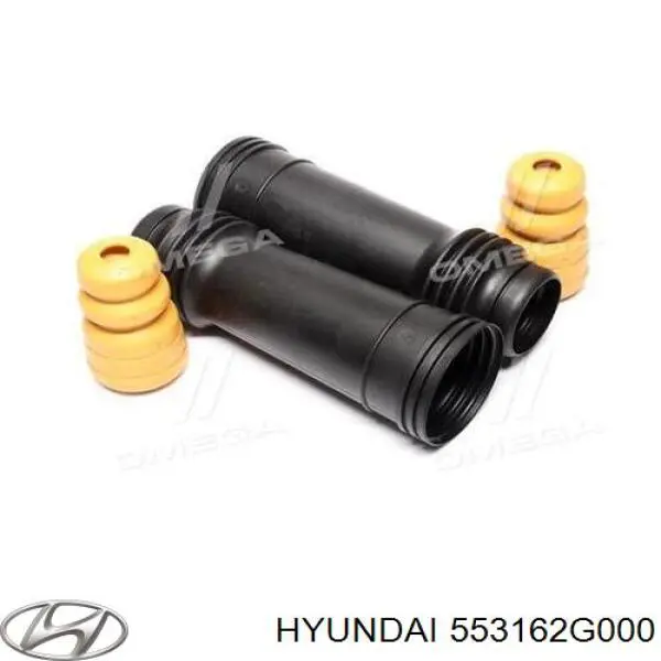 553162G000 Hyundai/Kia guardapolvo amortiguador trasero