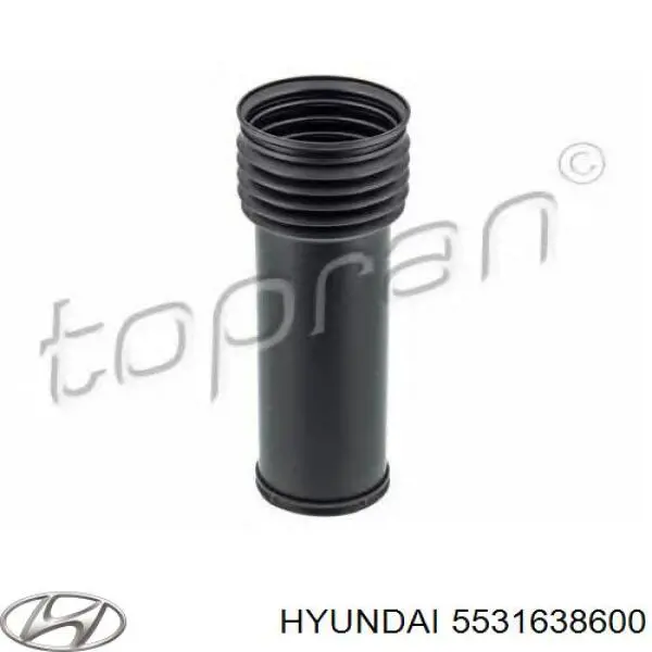 Caperuza protectora/fuelle, amortiguador trasero para Hyundai Sonata 