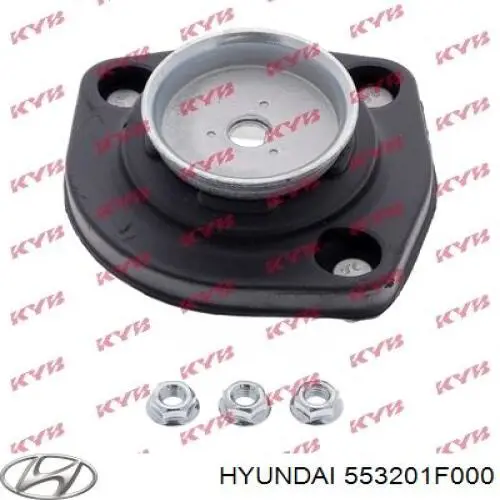 Soporte del amortiguador trasero derecho 553201F000 Hyundai/Kia