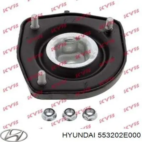 Comprar 553202E000 Hyundai/Kia Soporte del amortiguador trasero derecho