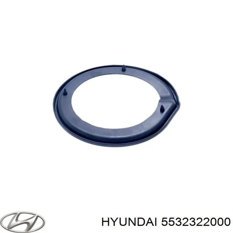 5532322000 Hyundai/Kia caja de muelle, eje trasero, inferior