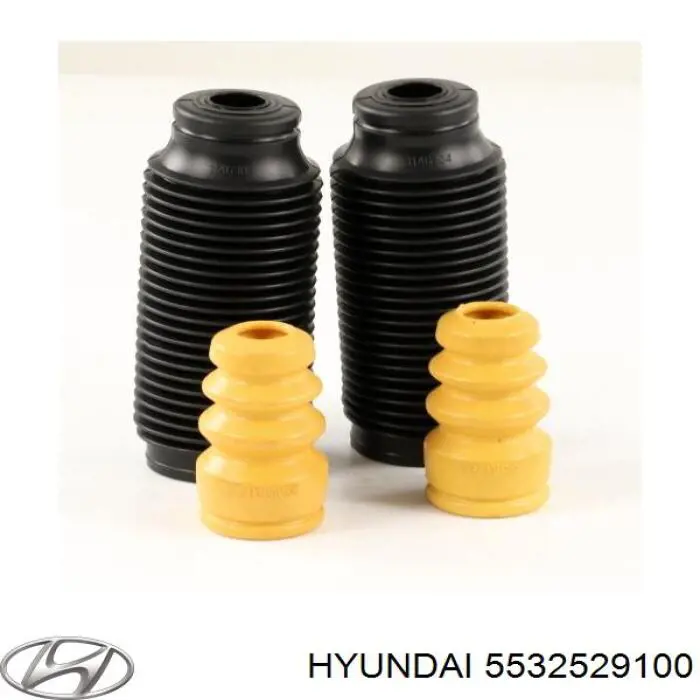 Caperuza protectora/fuelle, amortiguador trasero para Hyundai Coupe (GK)
