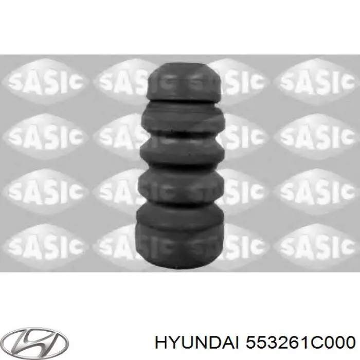 553261C000 Hyundai/Kia almohadilla de tope, suspensión trasera