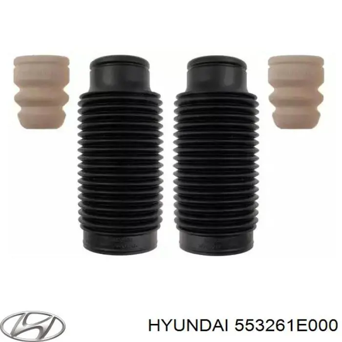 Tope de amortiguador trasero Hyundai/Kia 553261E000