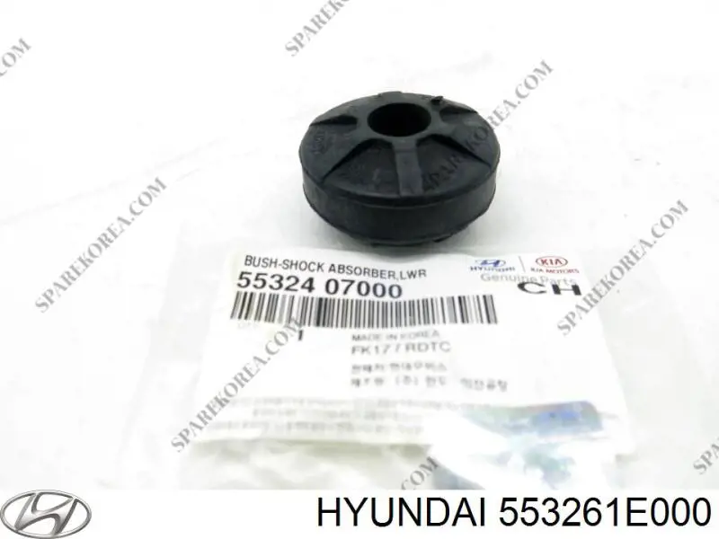 Comprar 553261E000 Hyundai/Kia Tope de amortiguador trasero