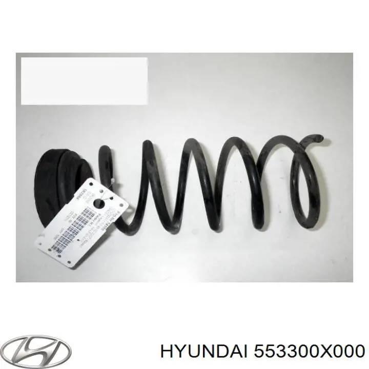 553300X000 Hyundai/Kia muelle de suspensión eje trasero