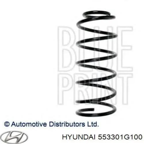 Comprar 553301G100 Hyundai/Kia Muelle de eje trasero