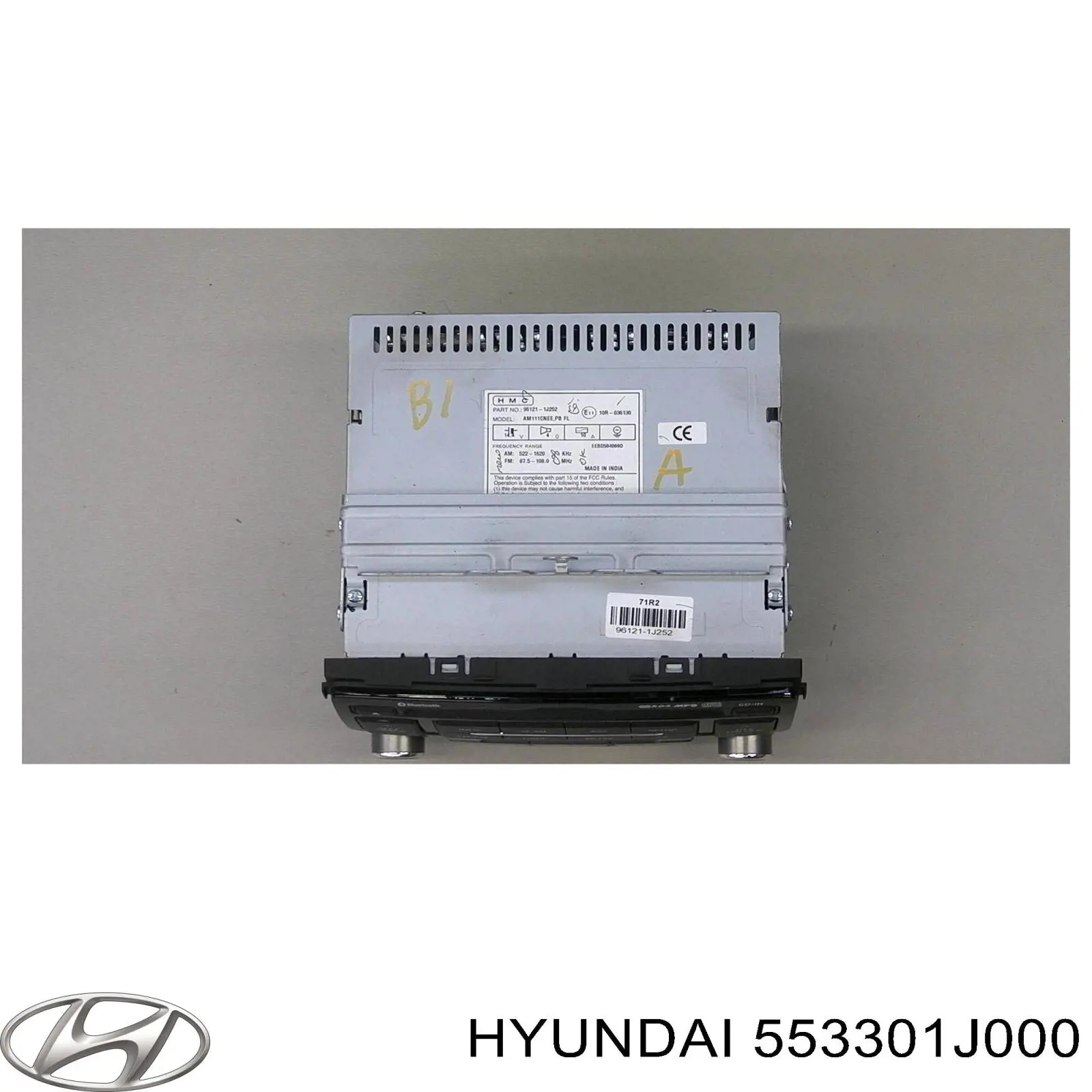 553301J000 Hyundai/Kia muelle de suspensión eje trasero
