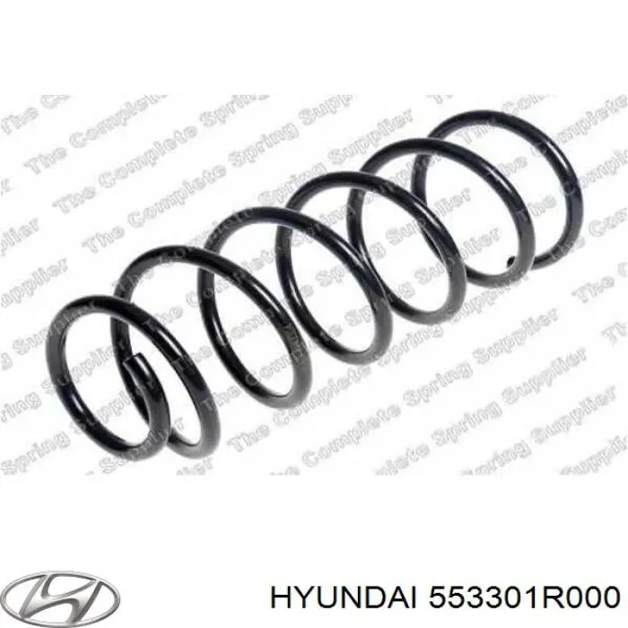 553301R000 Hyundai/Kia muelle de suspensión eje trasero