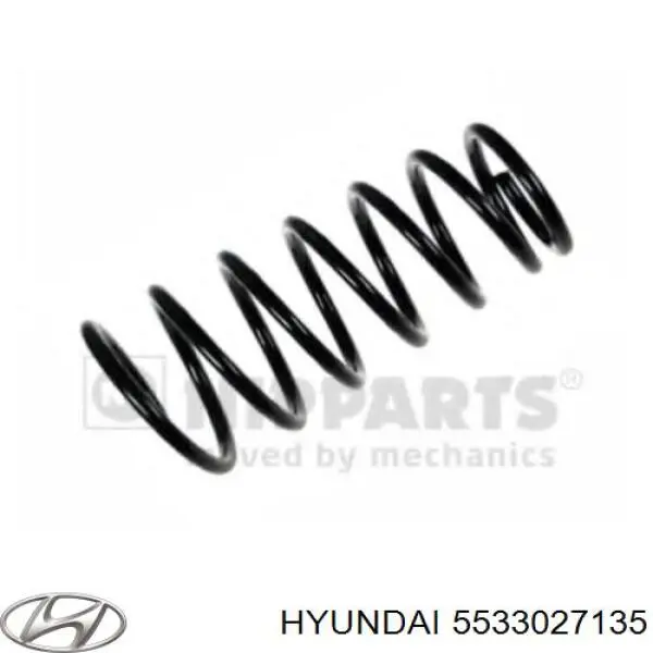 5533027135 Hyundai/Kia muelle de suspensión eje trasero