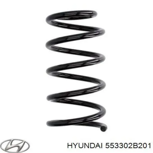 Muelle de suspensión trasero Hyundai/Kia 553302B201 precio, desde 44,89 EUR