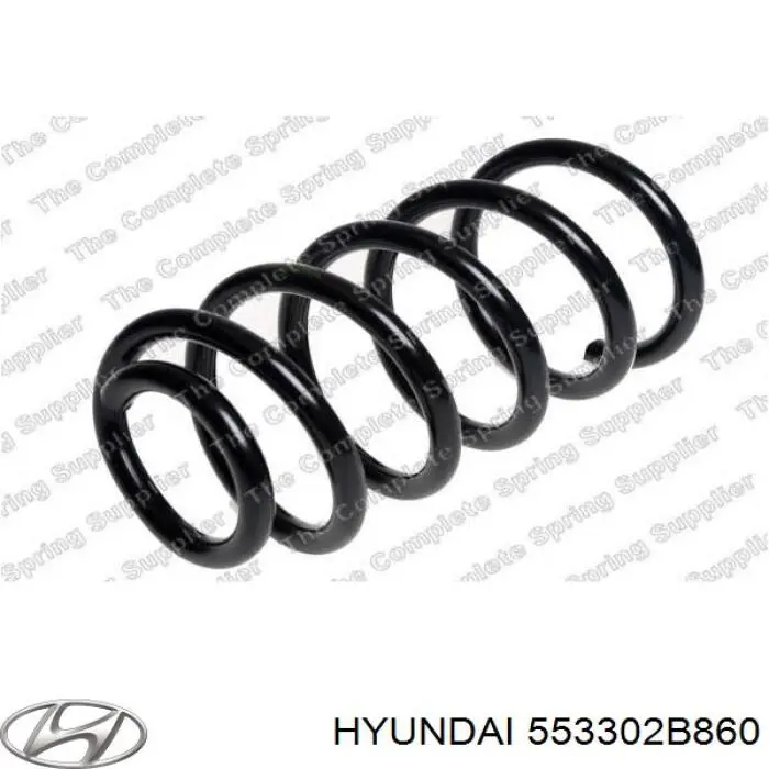 Comprar 553302B860 Hyundai/Kia Muelle de eje trasero