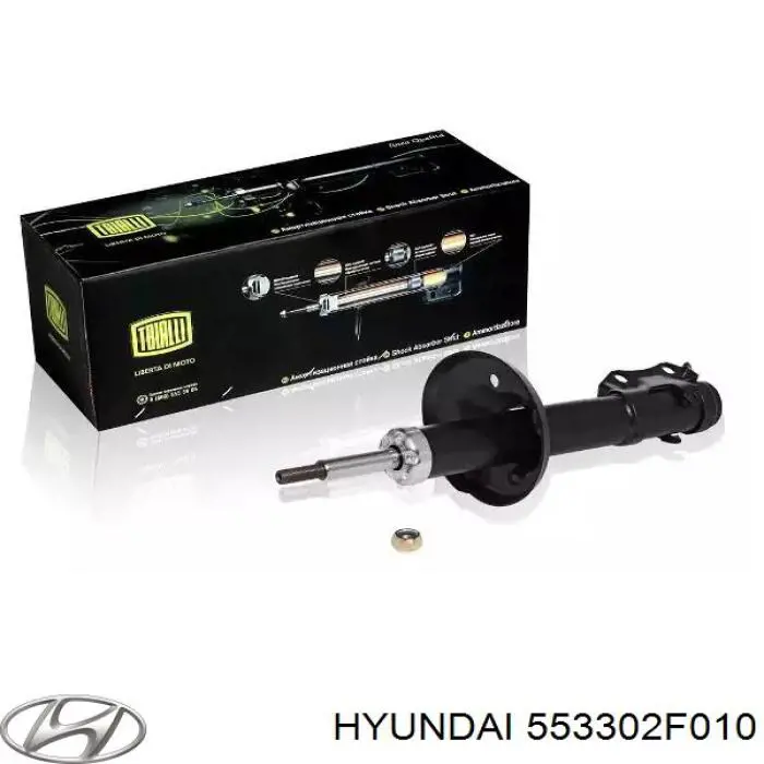 553302F010 Hyundai/Kia muelle de suspensión eje trasero