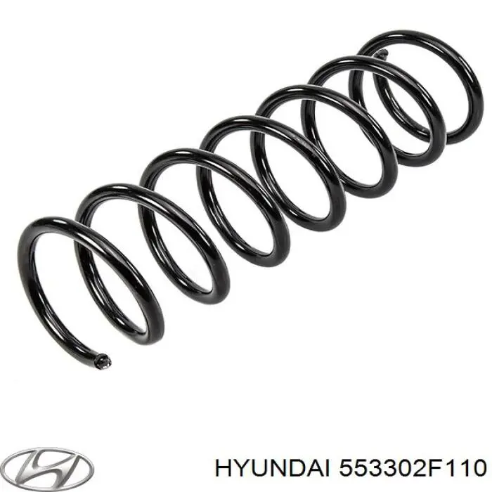 553302F110 Hyundai/Kia muelle de suspensión eje trasero