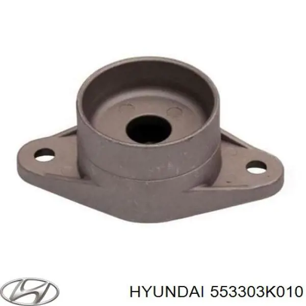 553303K010 Hyundai/Kia soporte amortiguador trasero izquierdo