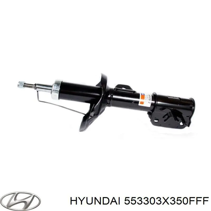 553303X350FFF Hyundai/Kia muelle de suspensión eje trasero