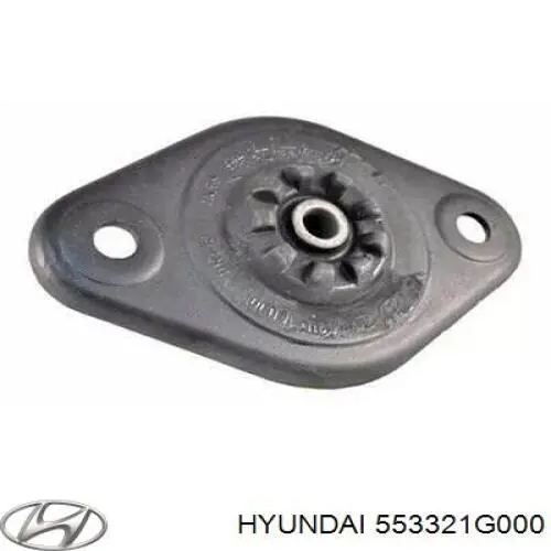 Caja de muelle, Eje trasero, inferior para Hyundai Accent (MC)