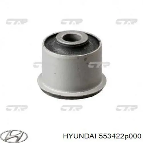 Silentblock de brazo de suspensión trasero superior HYUNDAI 553422P000