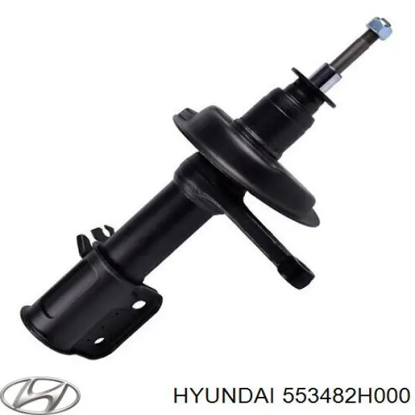 553482H000 Hyundai/Kia almohadilla de tope, suspensión trasera