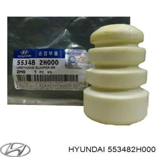 553482H000 Hyundai/Kia Tope de amortiguador trasero