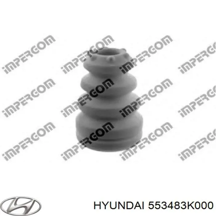 553483K000 Hyundai/Kia almohadilla de tope, suspensión trasera