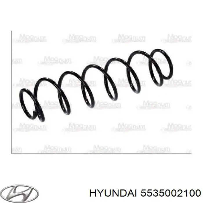 Comprar 5535002100 Hyundai/Kia Muelle de eje trasero