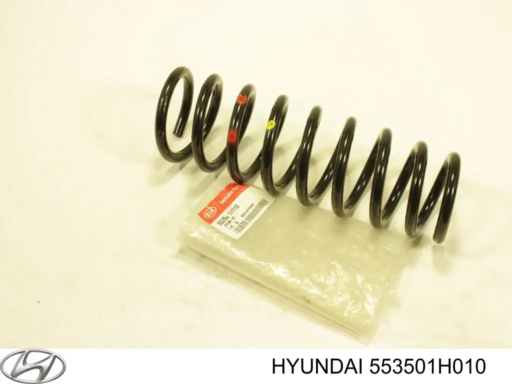 553501H010 Hyundai/Kia muelle de suspensión eje trasero