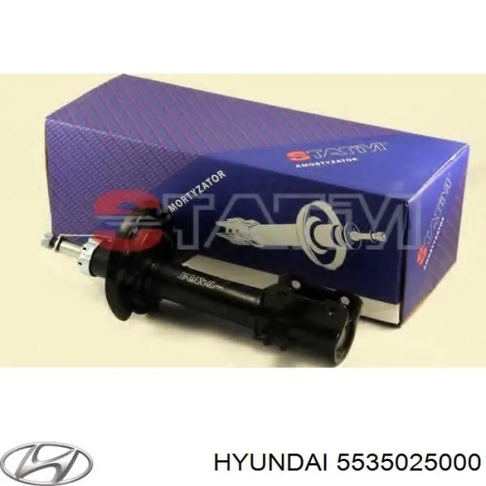 55350-25000 Hyundai/Kia amortiguador trasero izquierdo