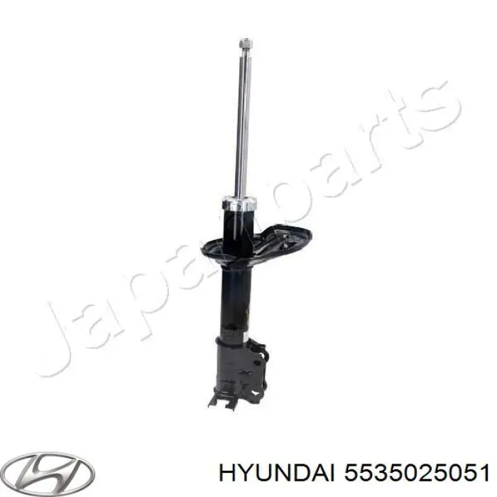 5535025051 Hyundai/Kia amortiguador trasero izquierdo