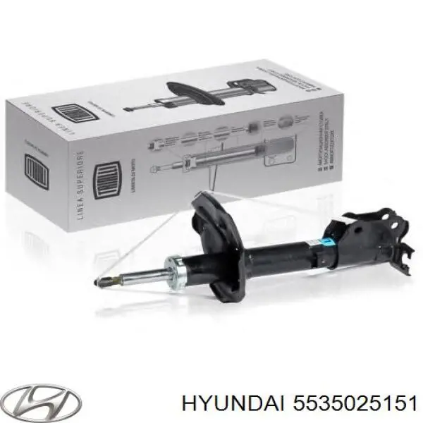 Amortiguador trasero izquierdo Hyundai/Kia 5535025151 precio, desde 55,90 EUR