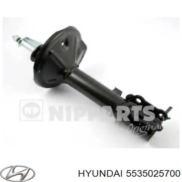 5535025700 Hyundai/Kia amortiguador trasero izquierdo