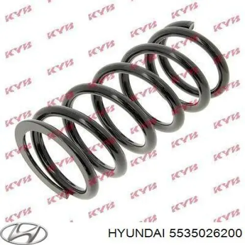 Comprar 5535026200 Hyundai/Kia Muelle de eje trasero