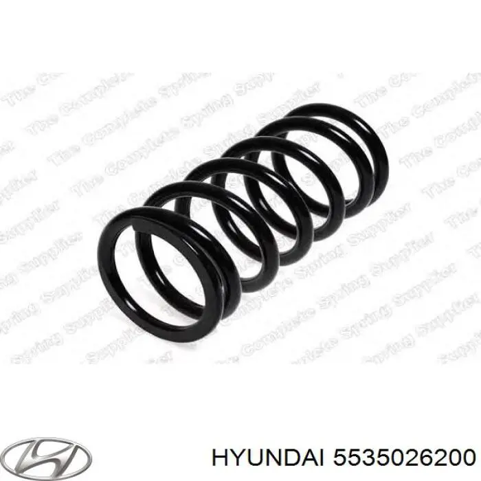 5535026200 Hyundai/Kia muelle de suspensión eje trasero